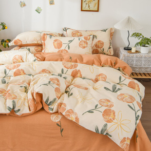 248248 250 定做订制全棉纯棉磨毛四件套榻榻米被套被罩229 230