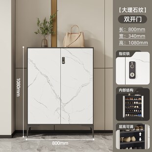 钢制带锁鞋柜门外柜家用门口x电梯走廊过道门厅大容量室外密码防