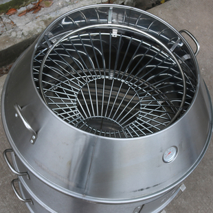 童子鸡烧烤桶木炭黄泥叫花鸡烧烤缸洪七公烤M炉不锈钢窑鸡专用烤