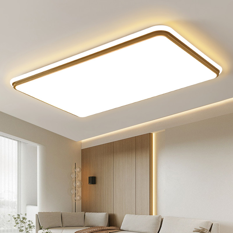 客厅灯客厅灯2023新款大气现代简约主灯家用LED吸顶灯卧室智能灯