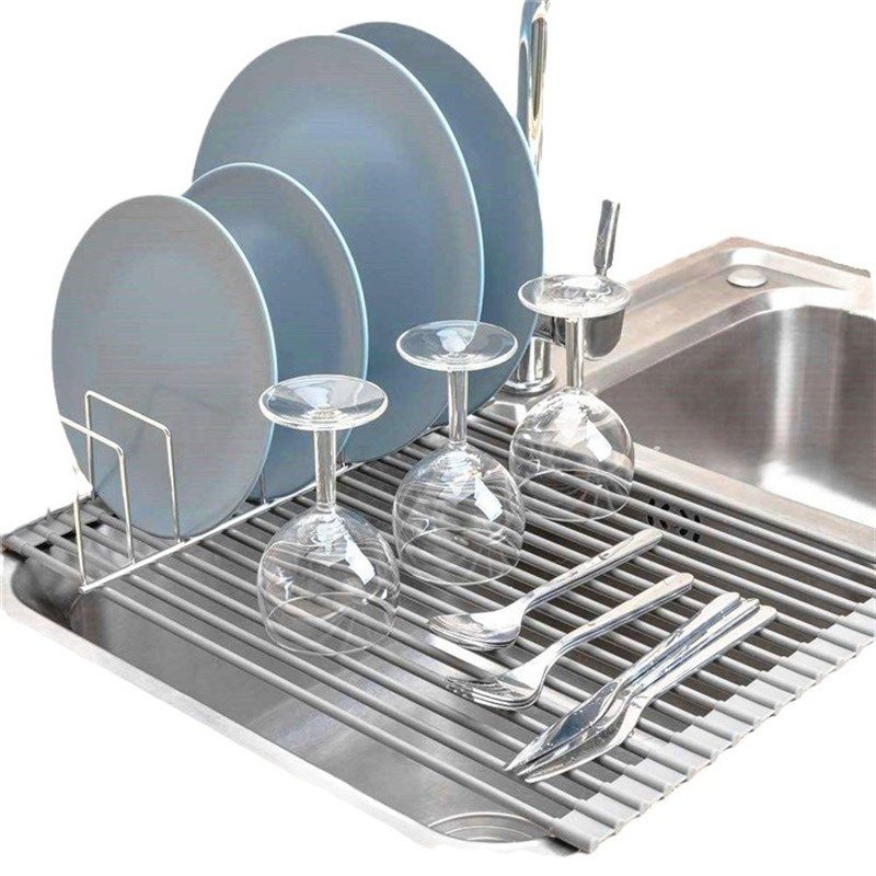 胶沥水架日韩可折叠沥水帘碗碟杯架房置物架沥水篮垫不生锈水槽,厨房/烹饪用具,碗架,淘宝优惠券,粉丝福利购,淘宝优惠卷