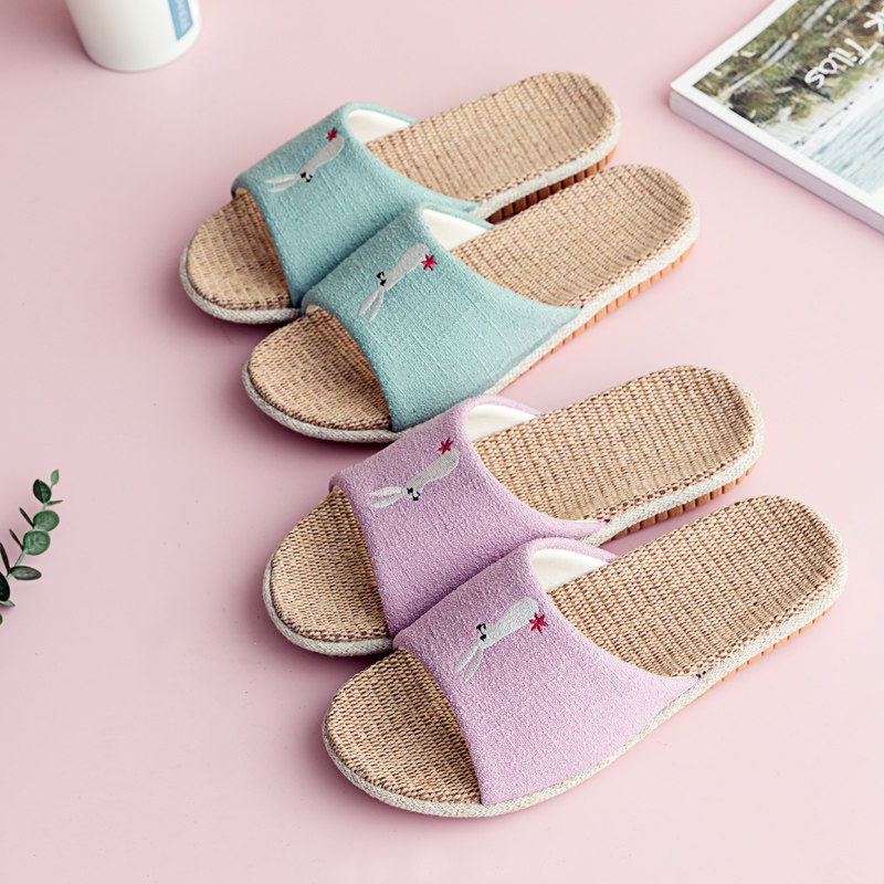 儿童亚麻拖鞋夏季居家可爱卡通地板透气按摩凉拖鞋室内防滑软底拖,居家布艺,居家亲子拖鞋,淘宝优惠券,粉丝福利购,淘宝优惠卷