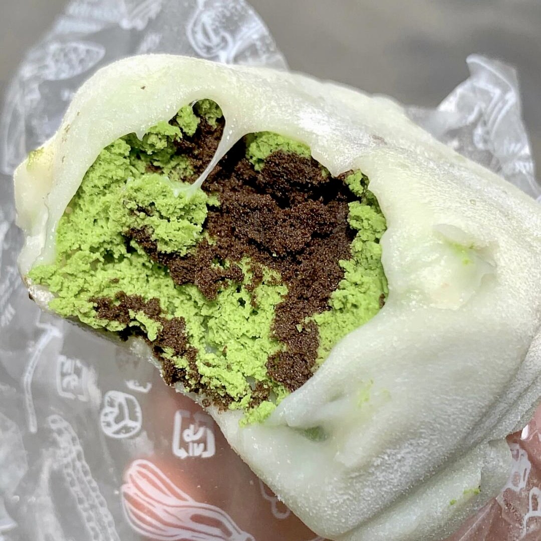 冰皮雪媚娘大福芒果味糯米糍夹心奶油团子办公室休闲网红甜品茶点