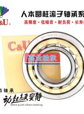 现货人本圆柱滚子轴承 N  NJ NU NUP 208 209 210 211 212 213 EM