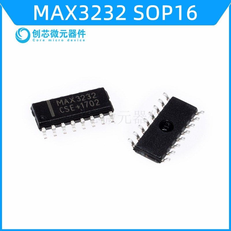 MAX3232国产全新 MAX3232CSE SOP16 RS-232收发器 芯片