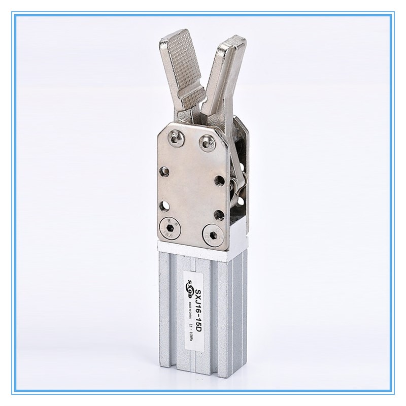 SXQD气动手指气缸夹具水口夹机械手夹爪SXJ16-15D SXJ20-15D 双动