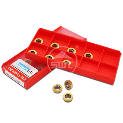 数控刀片R5刀粒圆形刀粒RPMW1003MO  铣刀粒 圆刀粒