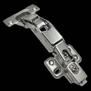 海棠角口双侧板合页45度斜切铰链单侧板125阻尼厚门155无力铰链