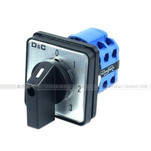 LW26-20/2 0-3四档万能转换开关电源电压切换三路选择控制组合