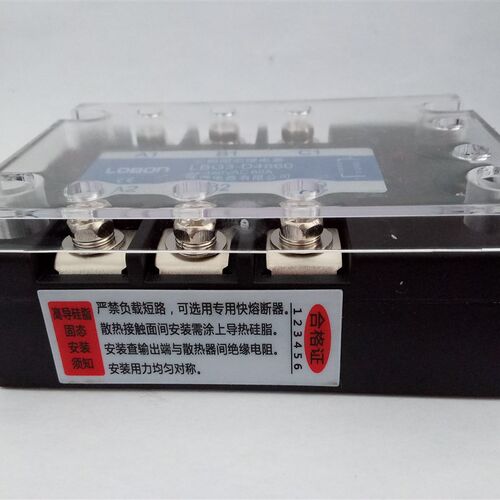 三相固态继电器3SSR-25AA隆博LBG3-A4825交流控交流AC模块开关25A