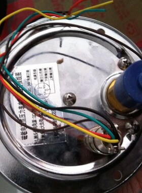 磁敏抗震电接点压力表40MPa,五线 4线,无锡压力仪表厂YXK100III