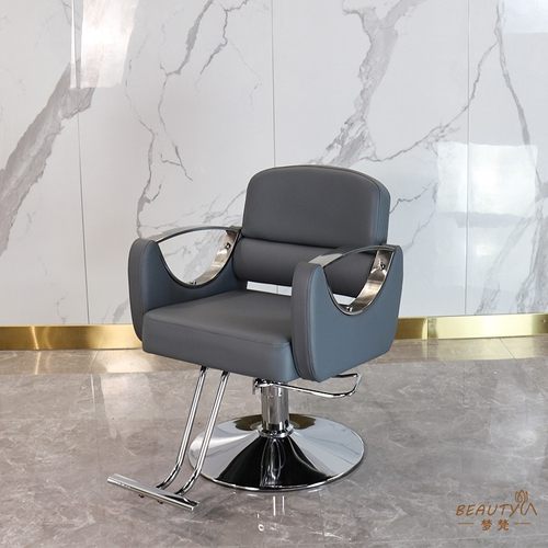 新款简约理发店升降放倒椅子美发凳子发廊专用剪发座椅高档器材