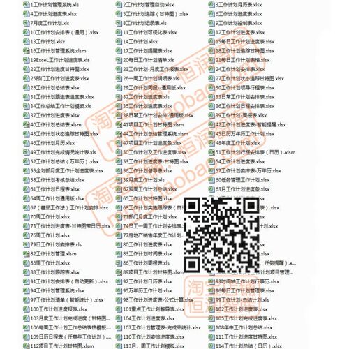 工作计划进度管理excel模板表格甘特图日程表自动日历总结项目