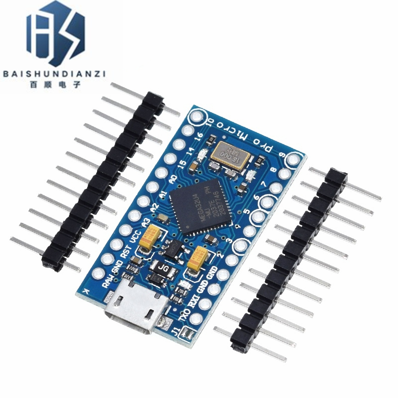 Pro Micro采用Atmega32U4自身usb更新type-c 5V/16M 单片机开发板