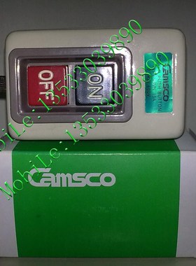 正宗原装台湾三实camsco按钮开关PWN-15(BS216) 押扣开关