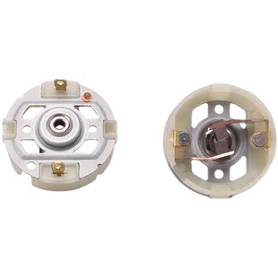 12V-25V充电钻电机配件东城搏世RS550电起子马达含铜碳刷电刷架