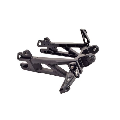 折叠后脚踏适用SMRT/PTENG雷石/金刚7075款后平叉专用直上铝合金