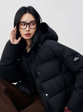 ALOGANT正品冬季新款90%白鸭绒三防加厚泡芙款女款羽绒服|ZYH128