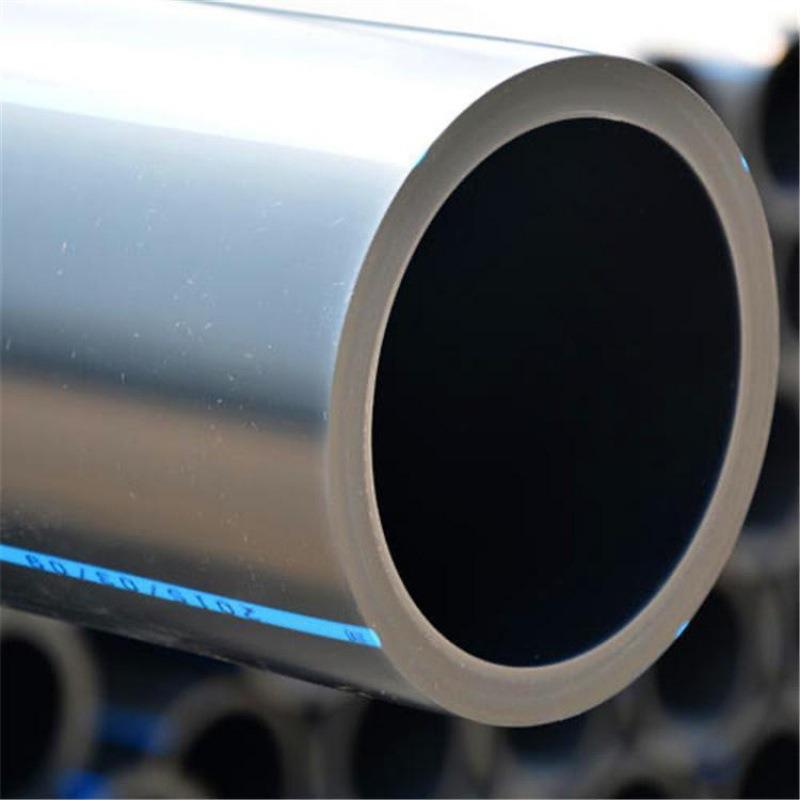 hdpe100级全新料国标自来水管联塑90黑水管110pe管200水管给水管