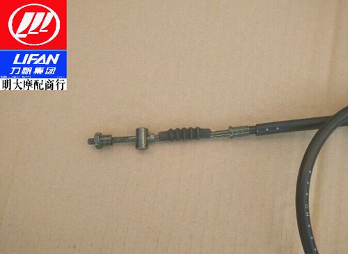 力帆摩托配件LF110-8T/7T/5T11T弯梁车通用型前刹车线前制动拉线