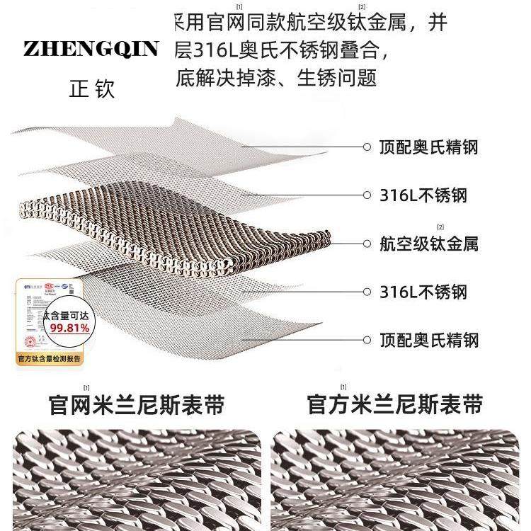 适用苹果applewatch手表表带iwatch米兰尼斯官方同款s10手表带app