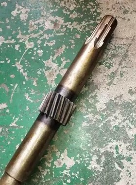 云南机床厂CKY6150数控车床配件2056K斜齿轴Z16/M3齿外径61长337