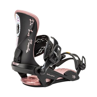 冷山雪具NITRO单板滑雪固定器尼卓固定器公园全能绑带式女2425新