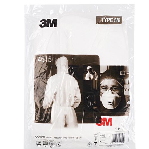 3m 4515 4565 4510 4535连体防尘服防灰防油漆喷雾静4532+防护服