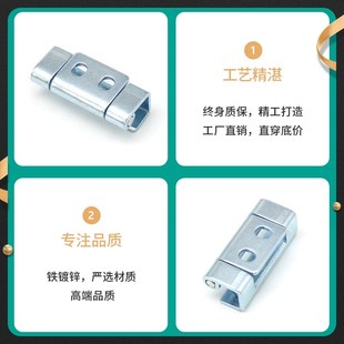 加厚HL043 工业机械设备电箱柜门合页 铁镀锌折弯隐藏暗装 铰链