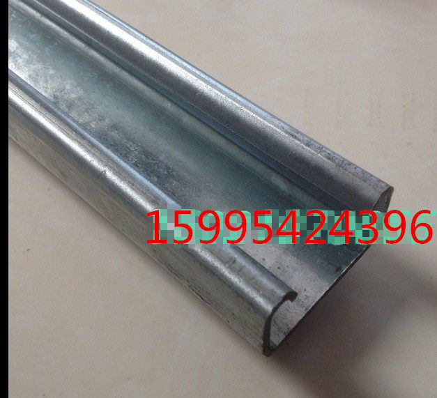 厂家直销/3米/太阳能支架/光伏支架41*41*2.0C型钢有孔/无孔 实厚