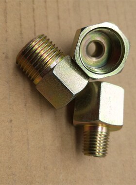 压力表接头PT1/4PT3/81/2外丝英制转M201.5内丝高压0220