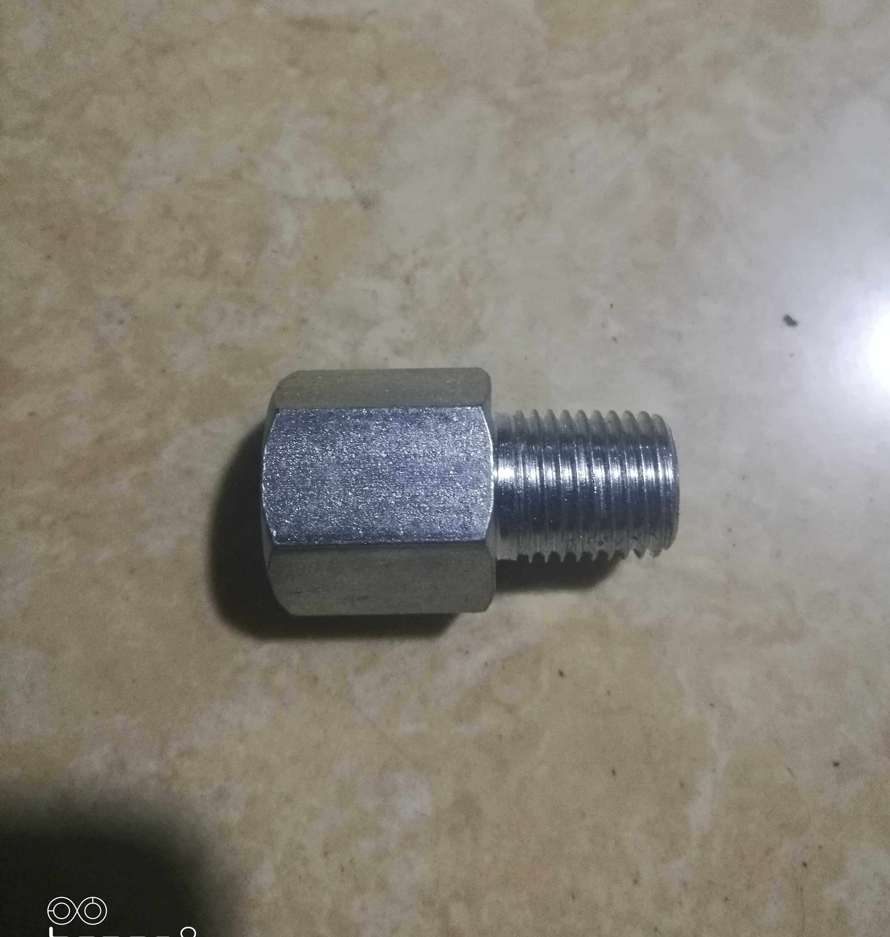 Zg1/4外丝--转内丝G1/4英制锥螺纹转英制直螺纹内外丝2分耐压0202