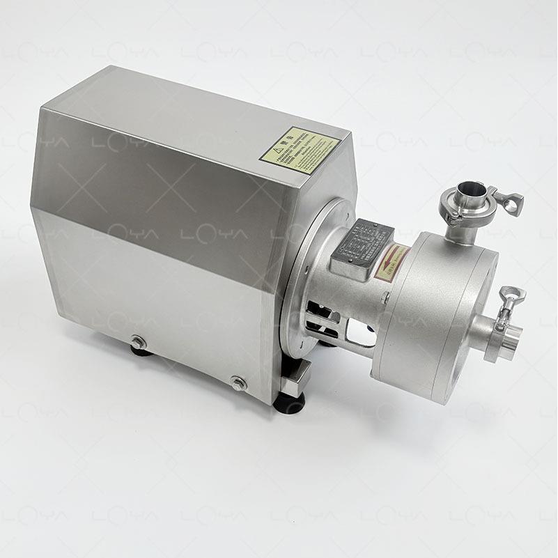 管线式高剪切单吸乳化泵带机封冷却泵均质乳化泵混合泵