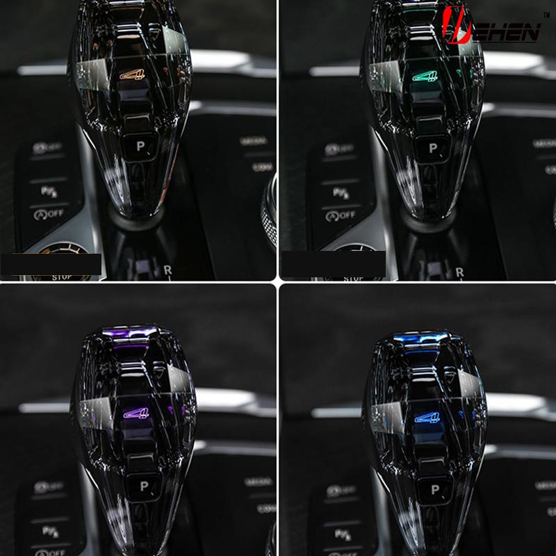 适用宝马新X3X4X5X6X73系4系8系Z4ix3i4改装水晶档把排挡头