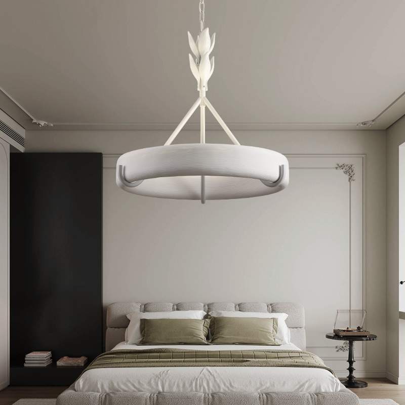 直销法式轻奢客厅石膏吊灯设计高级感Athena创意餐厅卧室灯