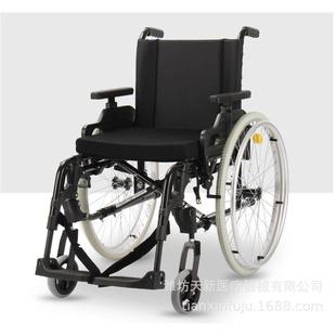 奥托博克思达IIIMOM1经济型轮椅实心轮折叠方便