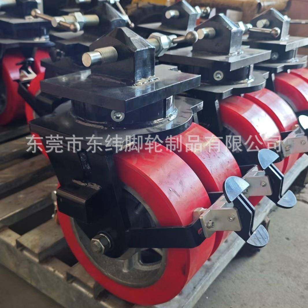 生产集装箱移动万向带刹车脚轮聚氨酯PU轮45#锻钢轮重型双排轮,特色手工艺,其他特色工艺品,淘宝优惠券,粉丝福利购,淘宝优惠卷