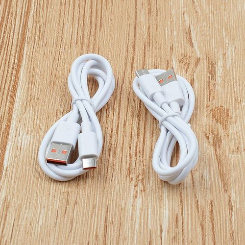 6a超级快充数据线 Type-C橙色接口66W手机充电线 加长1米1.5米2米