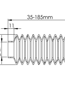 工术(KungShu)OMLLP-RB1橡胶伸缩波纹管SM1
