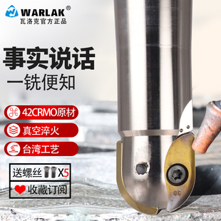 球头铣刀CNC数控山特维克刀片柳叶球形立铣刀杆R216-C32-15R-200L