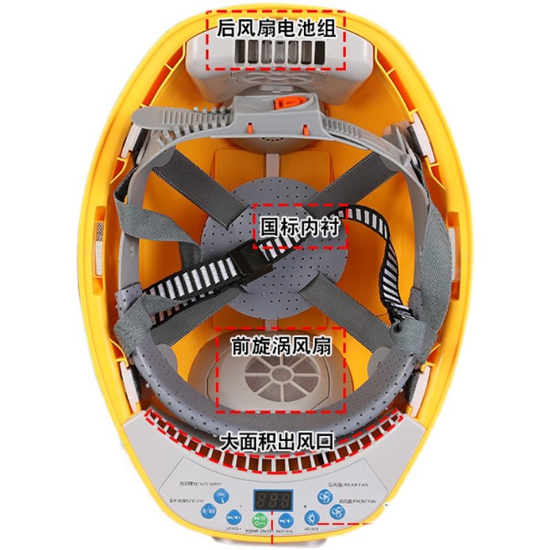 安全帽带风扇双风扇工地遮阳帽男无需充电防水工地领导头盔工程帽,纺织面料/辅料/配套,服装加工设备,淘宝优惠券,粉丝福利购,淘宝优惠卷