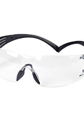 3M201AF防雾骑行护目镜防风沙镜防尘防冲击男女劳保镜透明防护镜