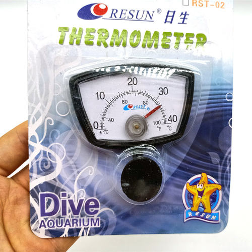 鱼缸水族日生水温计RST-02指针温度计测水温仪精准温度表防水探