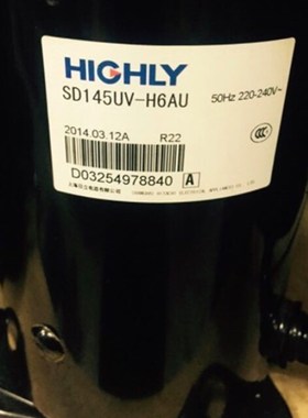 适配海立SD140UV-H6AUN SD156CV-P6AG  SD145CV-P6AG制冷压缩机
