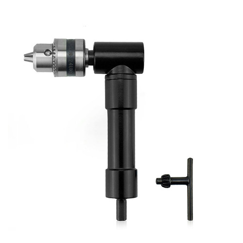 90度直角电钻头转角器拐弯拐角器狭窄空间钻孔螺丝批拐批省力弯头