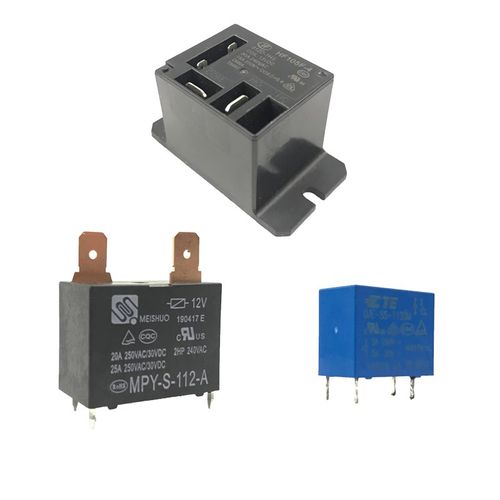 美的空调主板/压缩机继电器全新5/20/30A空气能通用12V控制器