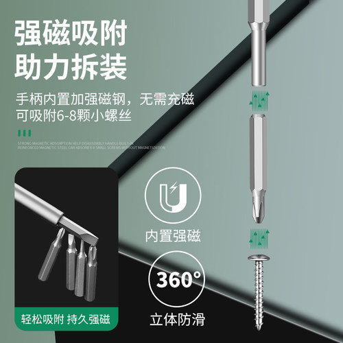 精密螺丝刀套装手机电脑笔记本专业维修拆机工具清灰家用小螺丝批