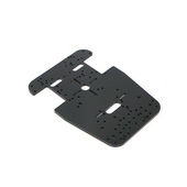 R3X系列智能小车加高板适配MG513X电机车四轮差速电动底盘亚克力