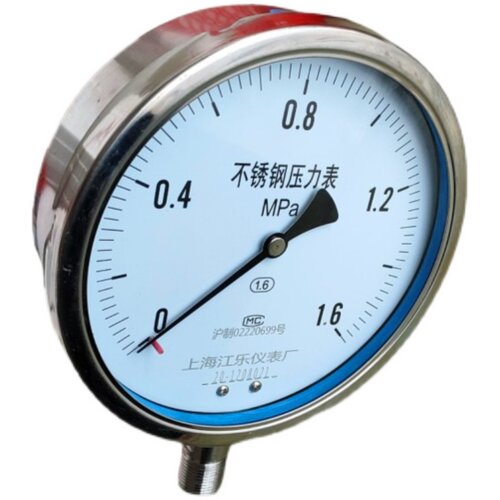 不锈钢压力表Y-150BF YN150BF耐震压力表高温蒸汽气压油压水压表