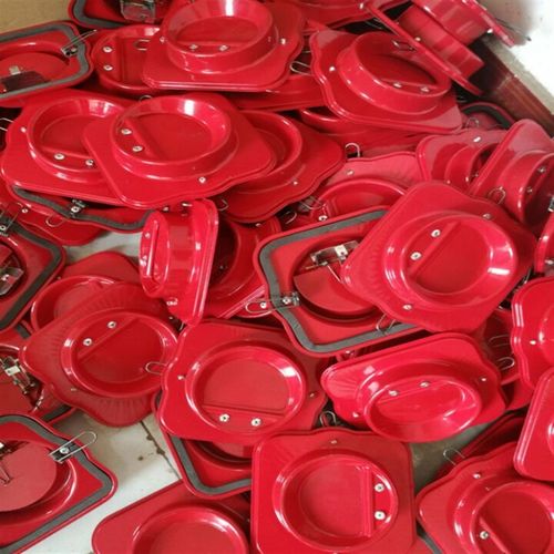 烟道防火止回阀厂家不锈钢厨房专用油烟机排烟管红色逆止阀防烟宝